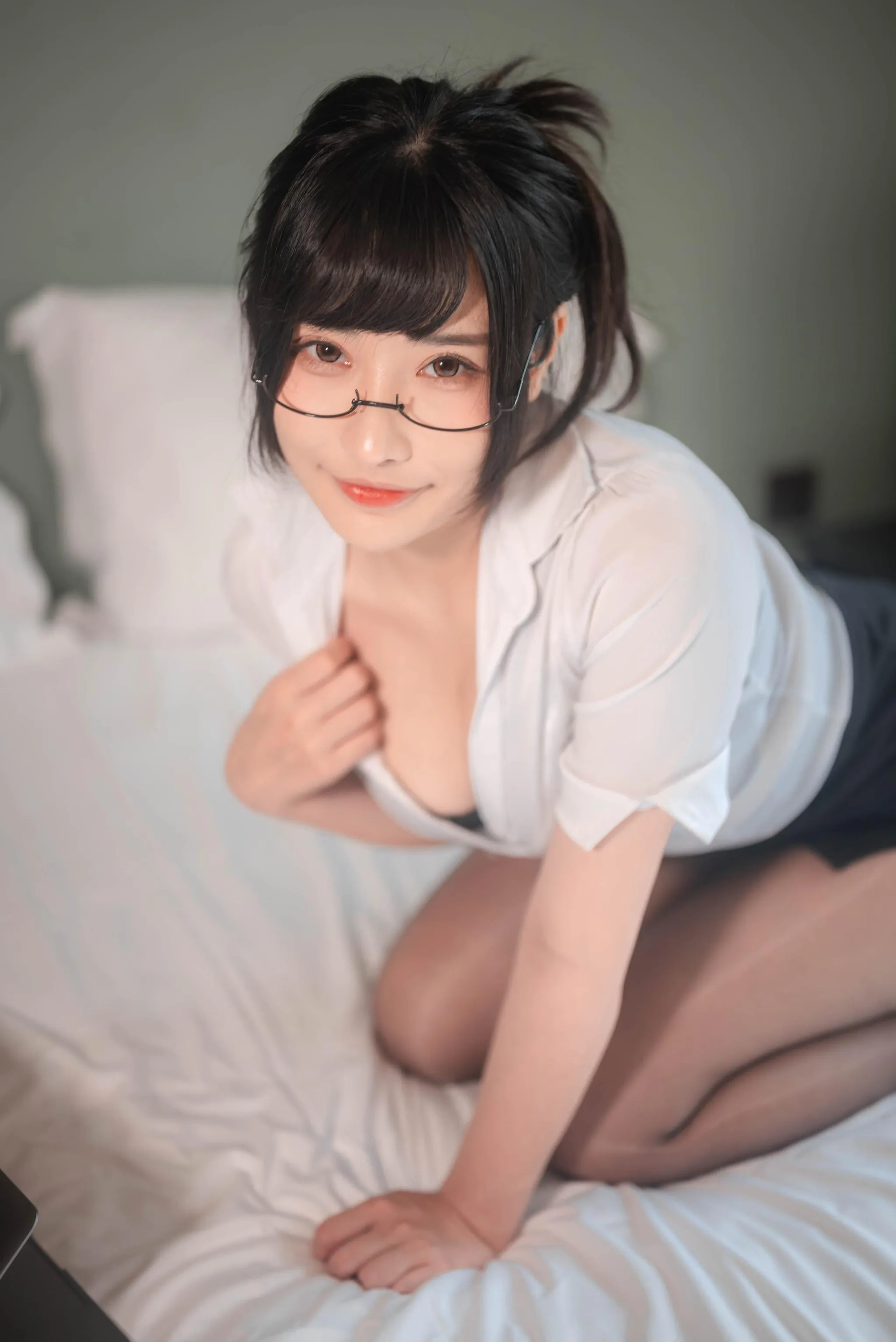 糖果果Candy – NO.07 室内ol [102P]插图9
